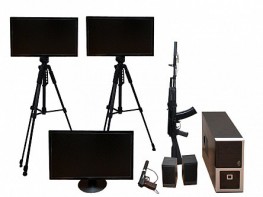 Учебно-тренировочный комплекс огневой подготовки "Стрелец-2/М" (мишень-монитор, массогабаритные макеты оружия АК и ПМ) - fgospostavki.ru - Челябинск