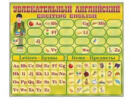 Комплект оборудования "Английский алфавит" с комплектом тематических магнитов - fgospostavki.ru - Челябинск