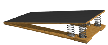 Мостик гимнастический подкидной усиленный (4 пружины) - fgospostavki.ru - Челябинск