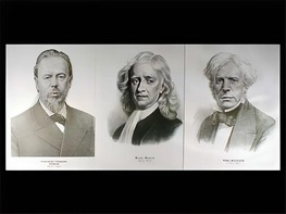 Стенд - портреты физиков (35 штук, формат А3) - fgospostavki.ru - Челябинск