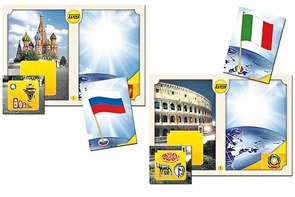 Настольно-печатная игра "Флаги стран мира 1. Европа" - fgospostavki.ru - Челябинск