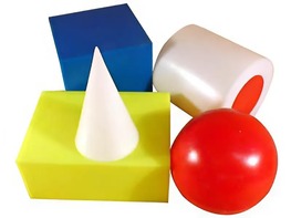 Набор геометрических тел демонстрационный - fgospostavki.ru - Челябинск