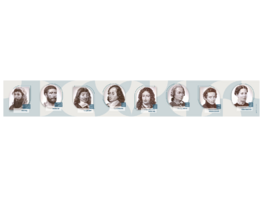 Стенд-лента "Выдающиеся деятели математики" - fgospostavki.ru - Челябинск