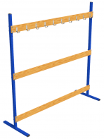 Стеллаж для лыж на 10 пар лыж - fgospostavki.ru - Челябинск