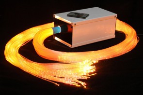 Пучок фибероптических волокон с боковым точечным свечением «Звёздный дождь» 100х2 м в комплекте с источником света - fgospostavki.ru - Челябинск