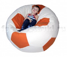 Кресло "Футбольный мяч" с гранулами с чехлом из жаккарда - fgospostavki.ru - Челябинск