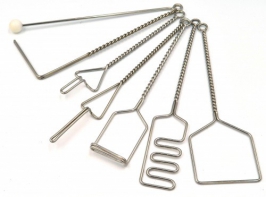 Комплект "Постановочные зонды с витыми ручками шариковый зонд на тонкой ручке" (7 штук) - fgospostavki.ru - Челябинск