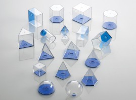 Набор геометрический 5 см (прозрачный) - fgospostavki.ru - Челябинск