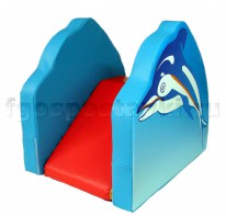 Горка "Дельфин" мини для сухого бассейна - fgospostavki.ru - Челябинск