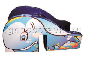 Горка "Кит" для сухого бассейна - fgospostavki.ru - Челябинск