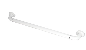 Поручень прямой с антибактериальным покрытием (белый) - fgospostavki.ru - Челябинск