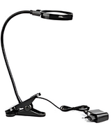 Лупа настольная на прищепке с подсветкой (5х) - fgospostavki.ru - Челябинск