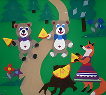 Пособие для слабовидящих детей - Театр-сказка "Два жадных медвежонка" - fgospostavki.ru - Челябинск