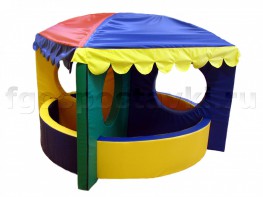 Сухой бассейн-трансформер "Карусель" 6 элементов с шариками - fgospostavki.ru - Челябинск