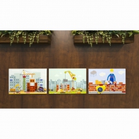 Комплект настенных панелей «Стройка» - fgospostavki.ru - Челябинск