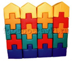 Мягкий модуль-конструктор "Строитель" (40 элементов) - fgospostavki.ru - Челябинск