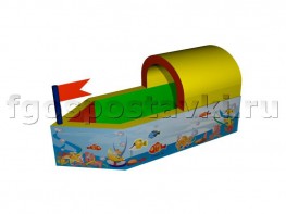 Сухой бассейн "Кораблик" с шелкографией - fgospostavki.ru - Челябинск