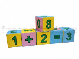 Кубики с цифрами комплект - fgospostavki.ru - Челябинск