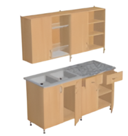 Мебель кухонная (столы с гигиеническим покрытием, шкаф для хранения посуды, сушка для посуды, моечная раковина) - fgospostavki.ru - Челябинск