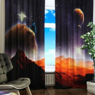 Комплект светонепроницаемых штор "Марсианская одиссея" - fgospostavki.ru - Челябинск