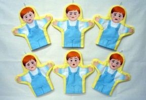 Набор рукавичек "Эмоции (мальчики)" 6 штук - fgospostavki.ru - Челябинск