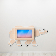 «Медведь» -Декоративная сенсорная панель 32" - fgospostavki.ru - Челябинск