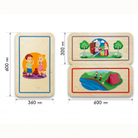 Набор стеновых панелей «Мои увлечения - Любимые занятия» - fgospostavki.ru - Челябинск