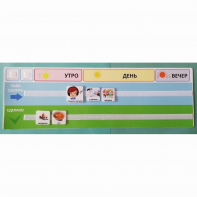 Визуальное расписание на день (для карточек размером 5-5 и 6-6 см) - fgospostavki.ru - Челябинск