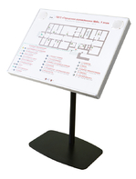 Тактильно-звуковая мнемосхема в комплекте со стойкой - fgospostavki.ru - Челябинск