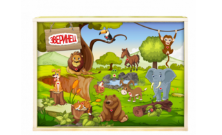 Интерактивная светозвуковая панель «Зверинец» - fgospostavki.ru - Челябинск