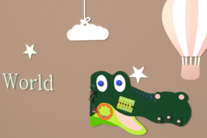 Бизиборд «Голова крокодила» - fgospostavki.ru - Челябинск