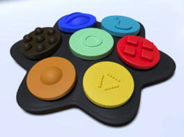 Полностью тактильный коммуникатор 7-кнопочный многоуровневый - fgospostavki.ru - Челябинск