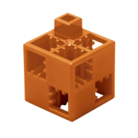 Кубик-основание коричневый 20х20 Artec - fgospostavki.ru - Челябинск