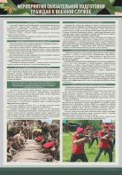 Стенд "Мероприятия обязательной подготовки граждан к военной службе" - fgospostavki.ru - Челябинск