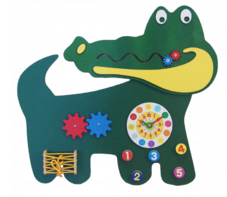 Бизиборд «Зеленый крокодил» - fgospostavki.ru - Челябинск