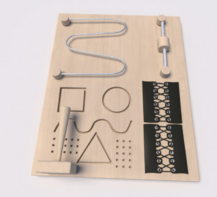 Настенная панель для эрготерапии - fgospostavki.ru - Челябинск