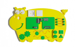 Бизиборд «Неуклюжий бегемот» - fgospostavki.ru - Челябинск