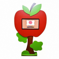 Профессиональные сенсорные пристенные игровые комплексы Яблоко - fgospostavki.ru - Челябинск