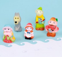 Набор резиновых игрушек «Красная шапочка» - fgospostavki.ru - Челябинск