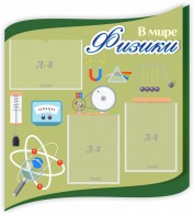 Стенд "В мире физики" - fgospostavki.ru - Челябинск