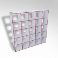 Шкаф открытый многосекционный ТР25 ЛДСП - fgospostavki.ru - Челябинск