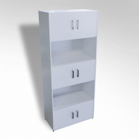 Шкаф широкий полуоткрытый ТР4 ЛДСП  - fgospostavki.ru - Челябинск