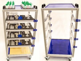 Мобильная стойка для хранения наборов ГИА по химии - fgospostavki.ru - Челябинск