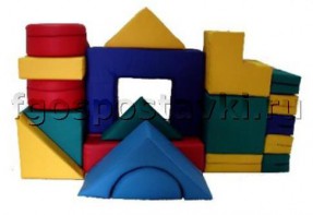 Мягкий модуль-конструктор "Стройка" (20 элементов) - fgospostavki.ru - Челябинск