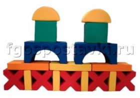 Мягкий модуль-конструктор "Терем" (18 элементов) - fgospostavki.ru - Челябинск