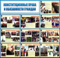 Стенд "Конституционные права и обязанности граждан" - fgospostavki.ru - Челябинск