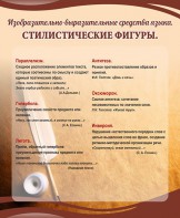 Стенд "Стилистические фигуры" Вариант 2 - fgospostavki.ru - Челябинск