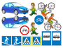 Магнитно-маркерная доска "Дорожные правила пешехода" с комплектом тематических магнитов - fgospostavki.ru - Челябинск