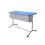 Школьный двухместный стол с перфорированным экраном - fgospostavki.ru - Челябинск