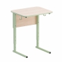 Стол ученический регулируемый (одноместный) на прямоугольной трубе - fgospostavki.ru - Челябинск